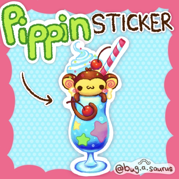 Pippin Soda Sticker!