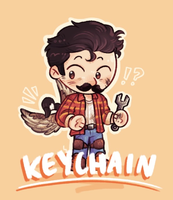 HC11 MumboJumbo Acrylic Keychain