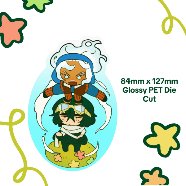 Erasercloud Leapfrog Sticker