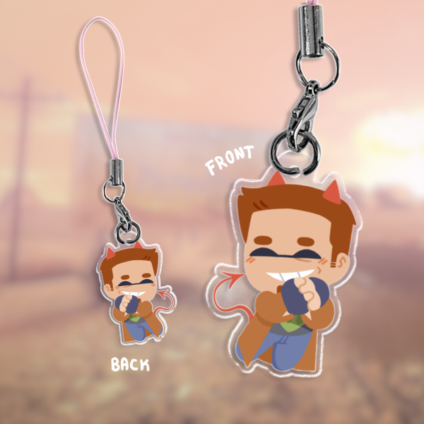 Postal P3 Phone Charm