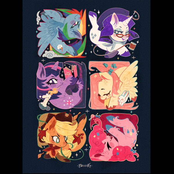 Main six cubes print