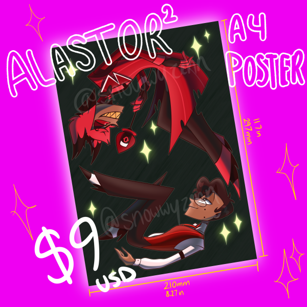 Alastor Squared || Poster