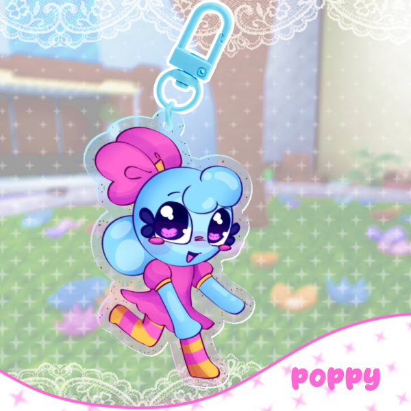 poppy keychain ⋆ dandy's world
