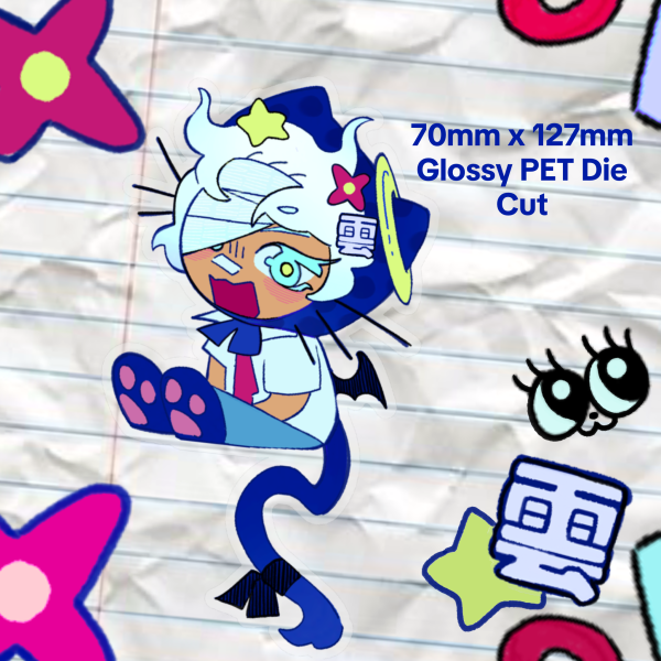 Kittykat Shirakumo Sticker