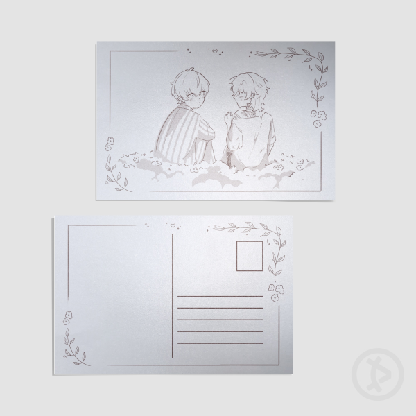 [CCxOC] Wanshi/Eric(OCSKK) Postcard