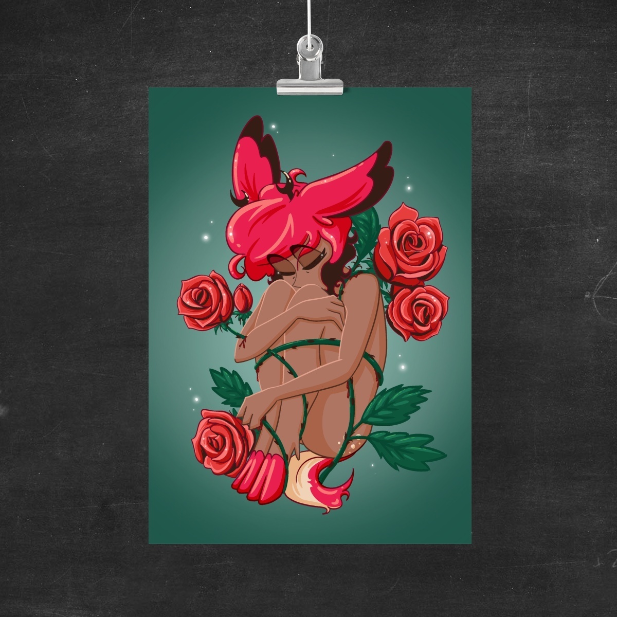 Alastor – Thorns and Roses – Poster DIN A5