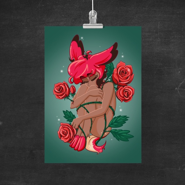 Alastor – Thorns and Roses – Poster DIN A5