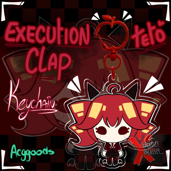 [Keychain] Chibi!Execution clap Kasane Teto