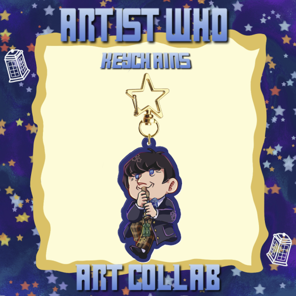 Second Doctor Keychain