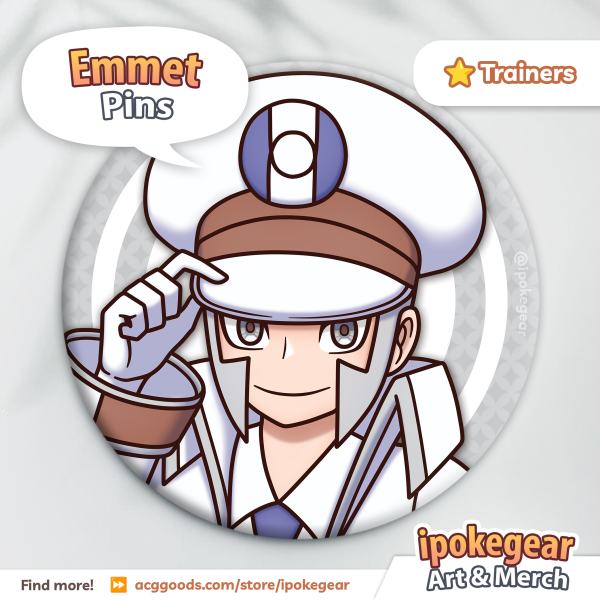 Emmet (Button Pins)