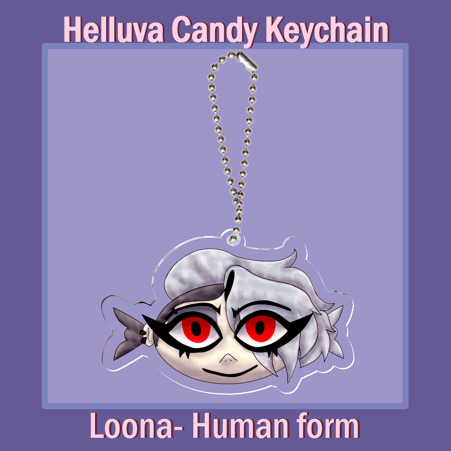 Candy Human Loona Keychain
