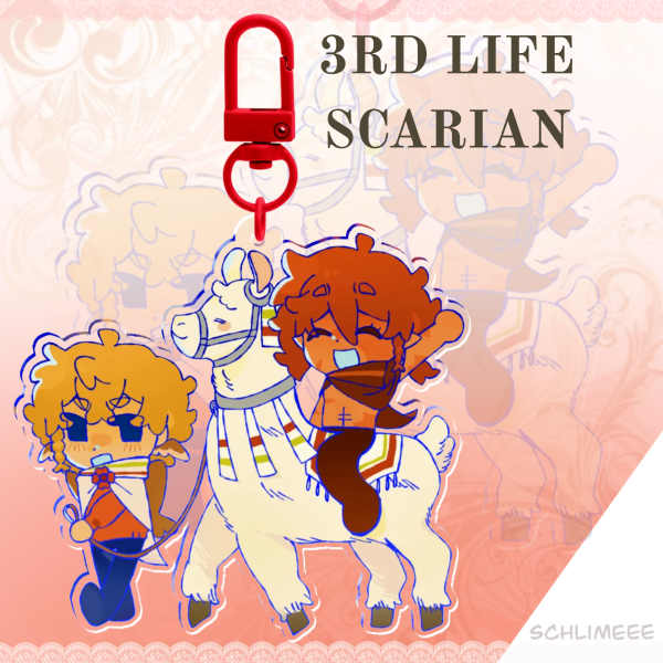 3rd Life Desert Duo Keychain