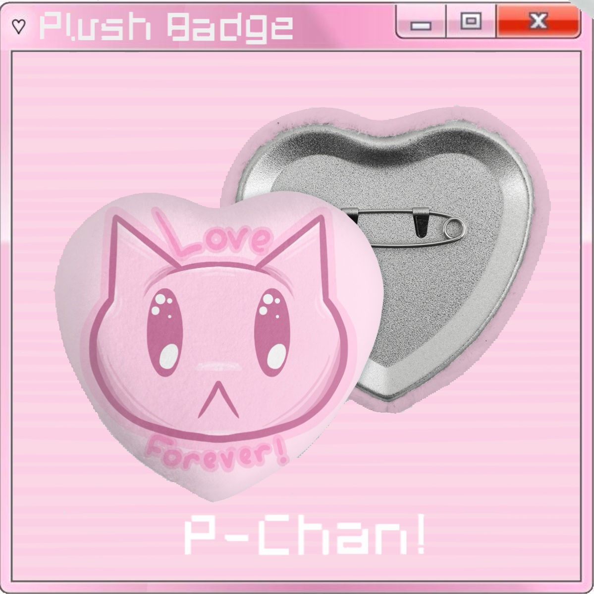 🩷 Love Forever Plush Badge 🩷