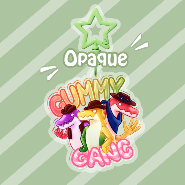 Gummy Gang Acrylic Keychains