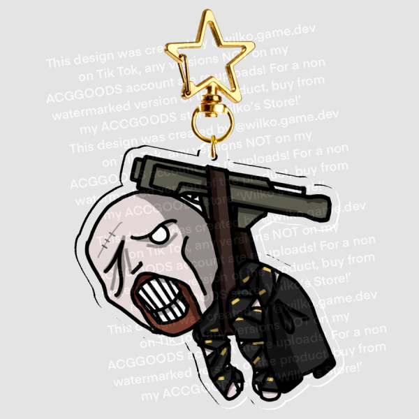 Nemesis Resident Evil 3 Remake Chibi Keyring