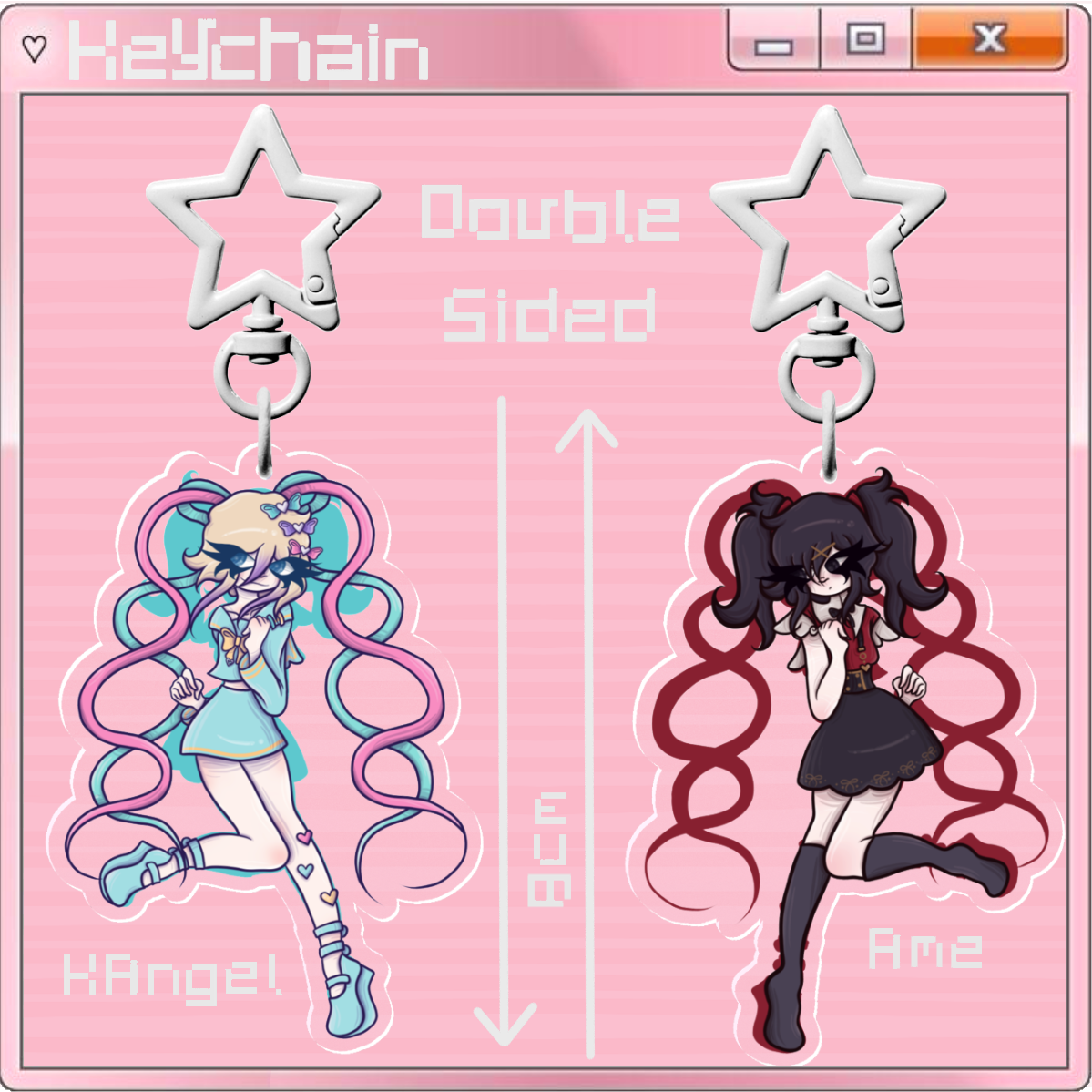 🩷 Kangel / Ame Keychain ♥️