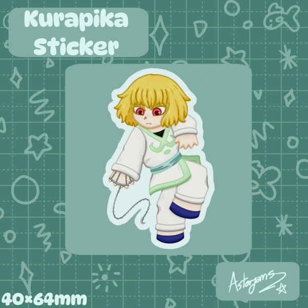 Kurapika Matte Sticker