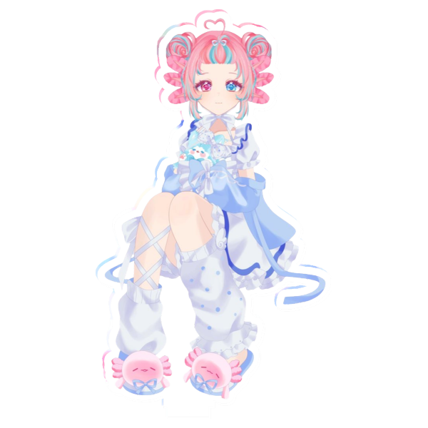Sleepy Model Chiisana Clear Acrylic Standees