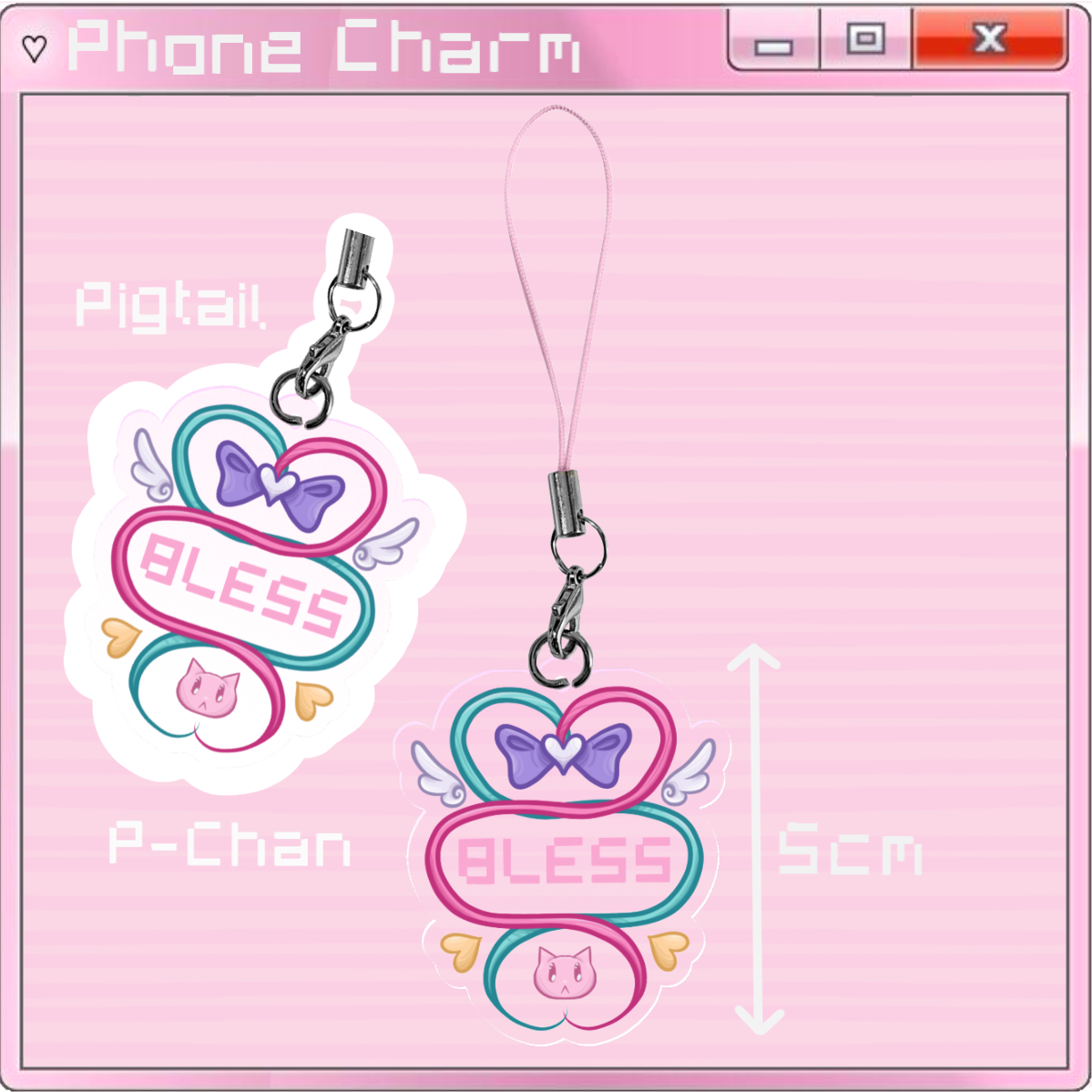 🩵 BLESS Phone Charm 🩷