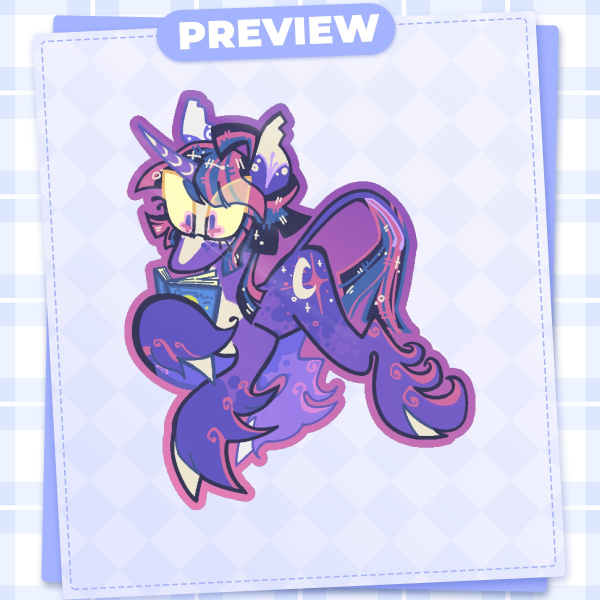 Twi! Glossy Sticker