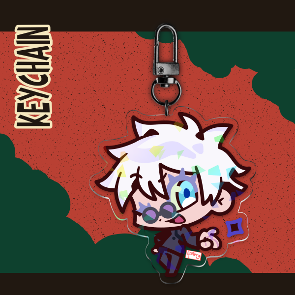 Satoru Gojo Keychain