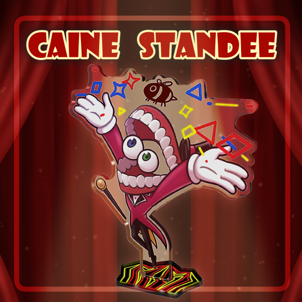 Caine Clear Acrylic Standees