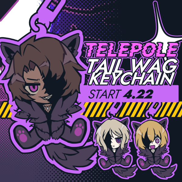 [Limbus Company] Heathcliff Tail Wag Keychain