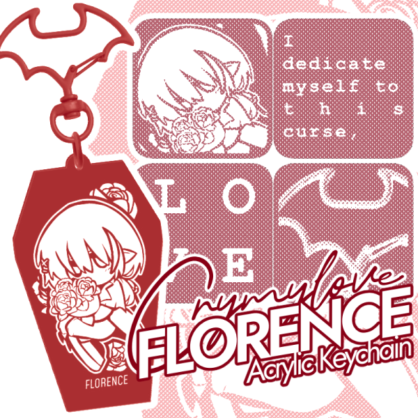 [ORIGINAL] Florence Coffin Keychain
