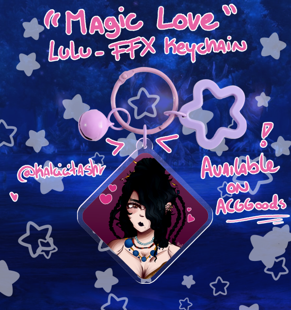 Magic Love - Lulu FFX Acrylic Keychain