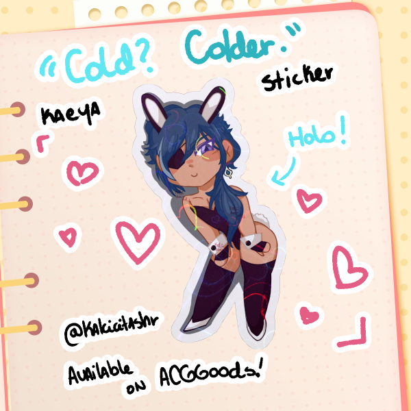 Cold? Colder - Kaeya Holo Sticker