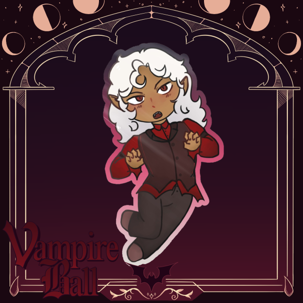 Vampires owen Sticker