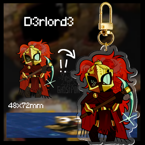 D3rlord3 Keychain | SFAWTDE
