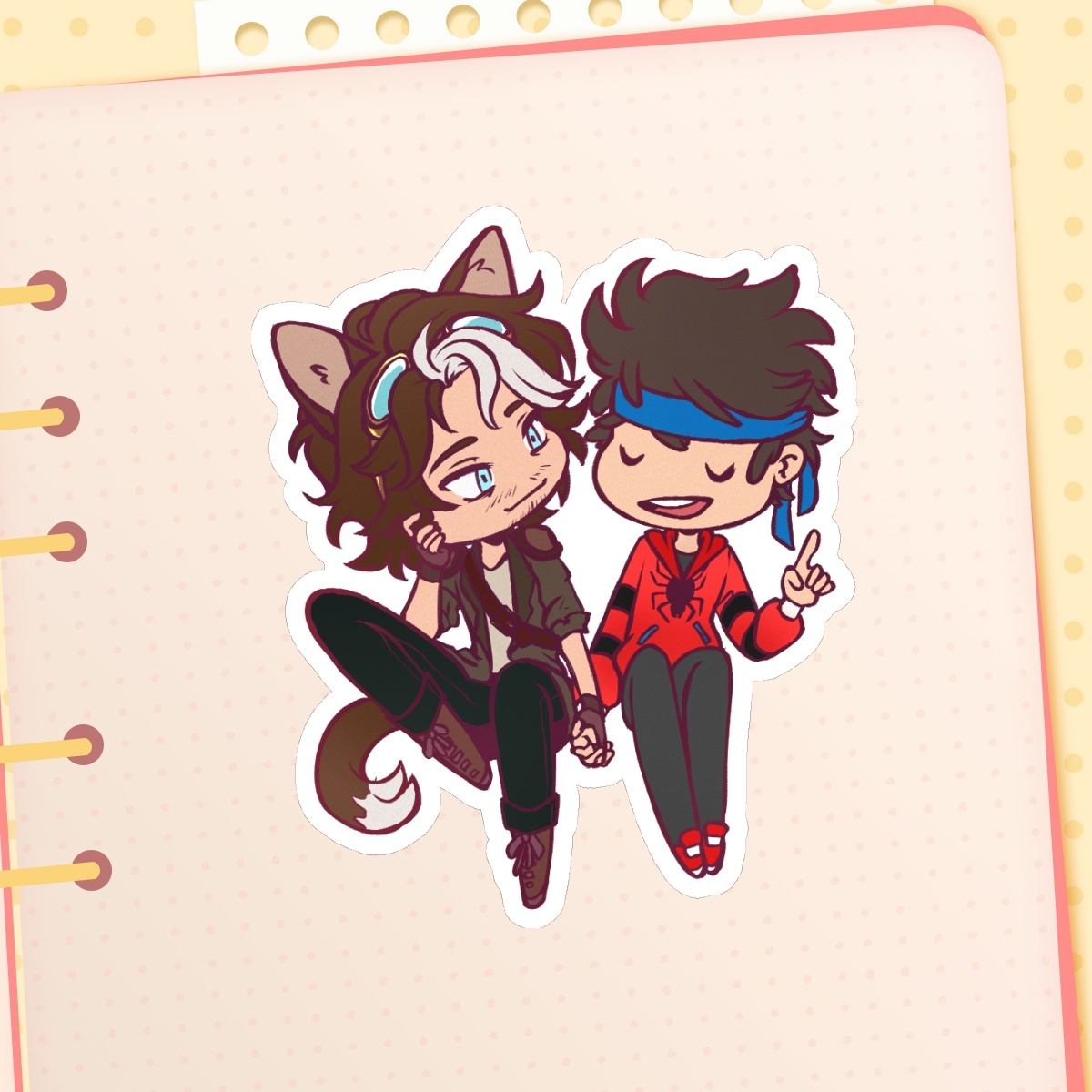 QSMP: Guap Duo - Die Cut Sticker