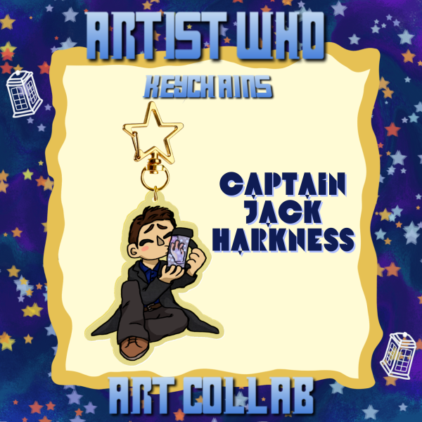 (ARTIST WHO) Captain Jack - Keychain