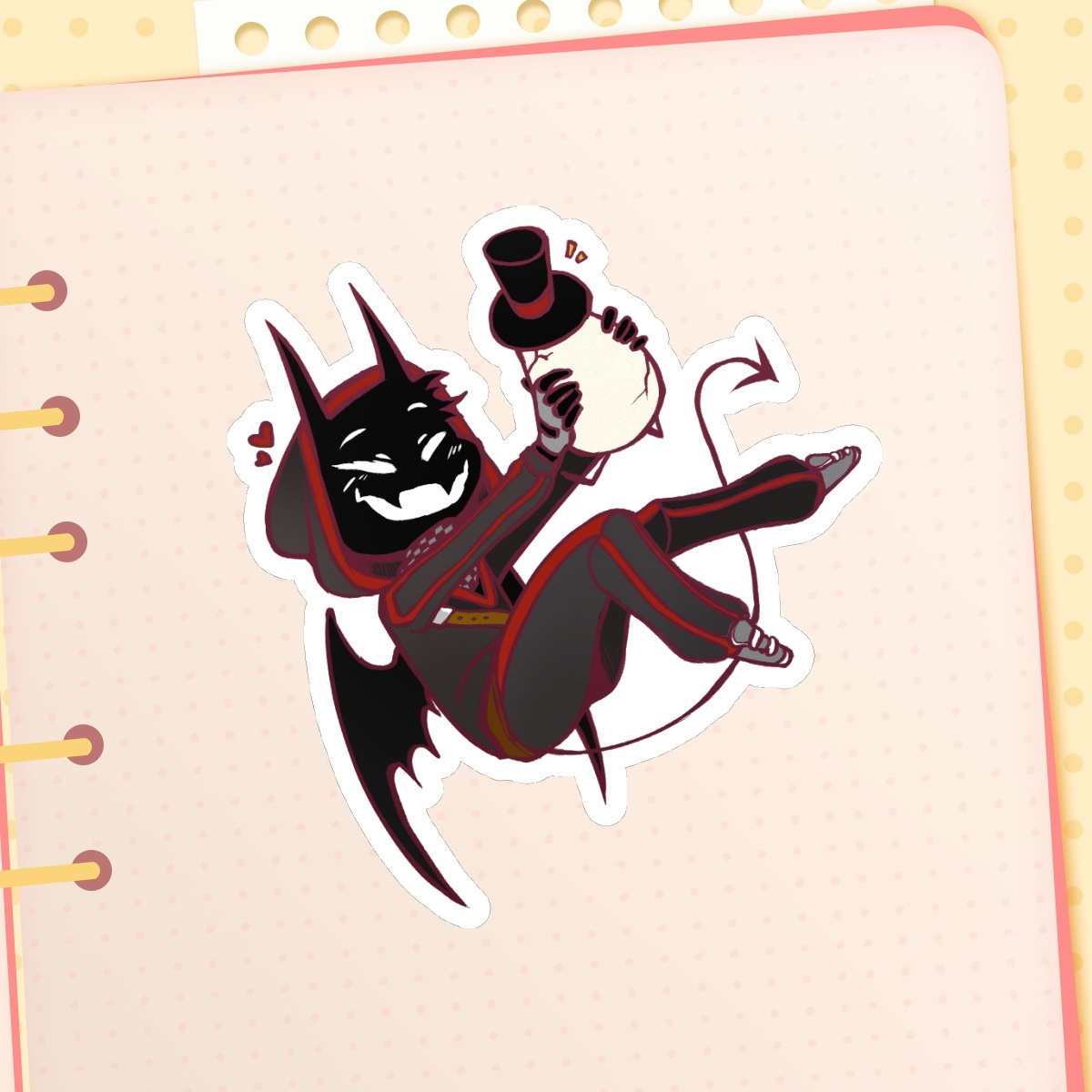 QSMP: Bad & Dapper - Die Cut Sticker