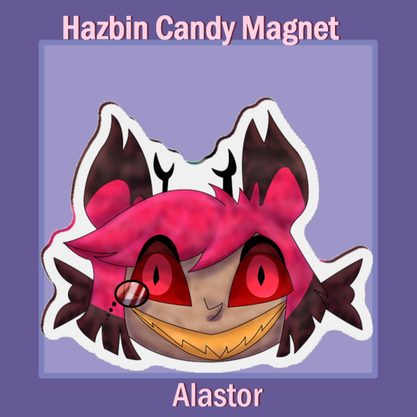 Candy Alastor Magnet