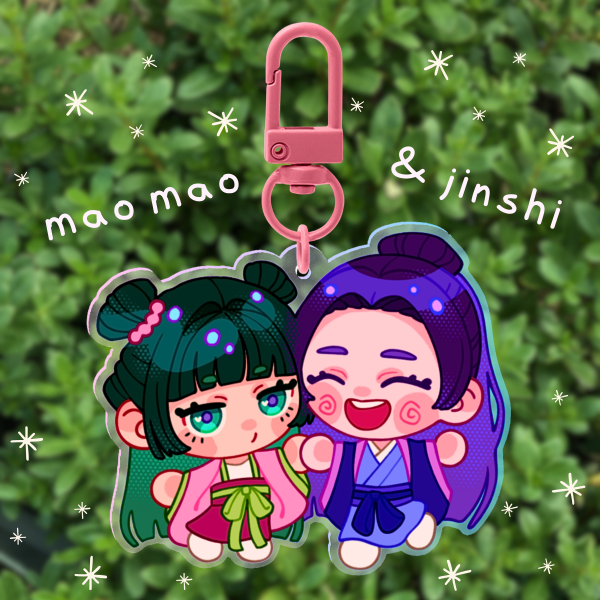 MaoMao & Jinshi Keychain [Apothecary Diaries]
