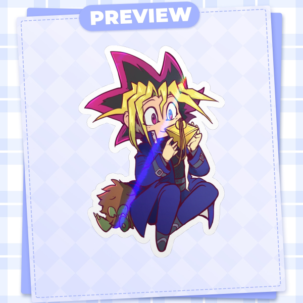 YGO: Yugi - Die Cut Sticker