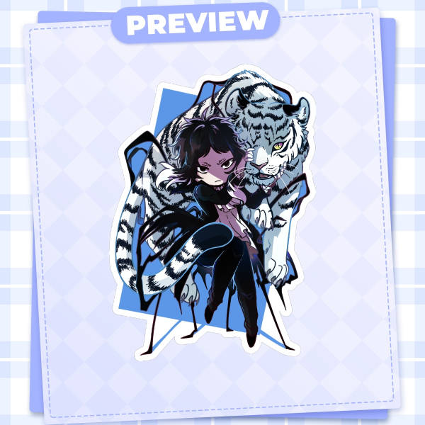 Bungo Stray Dogs: SSKK - Die Cut Stickers