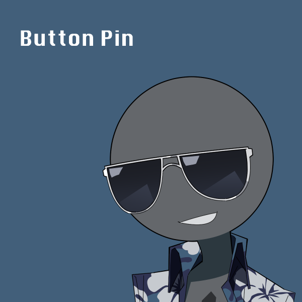 Helucard - Summer BUTTON PIN