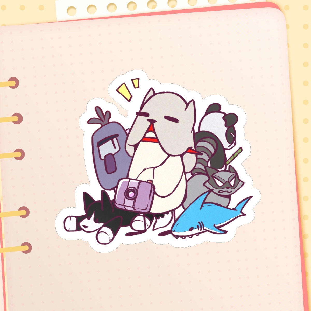 QSMP: Leonarda - Die Cut Sticker