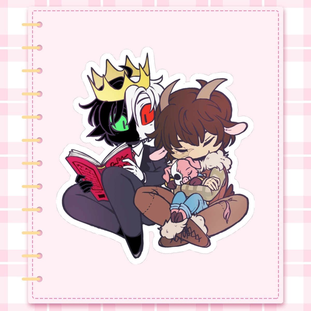 DSMP: Beeduo - Die Cut Sticker
