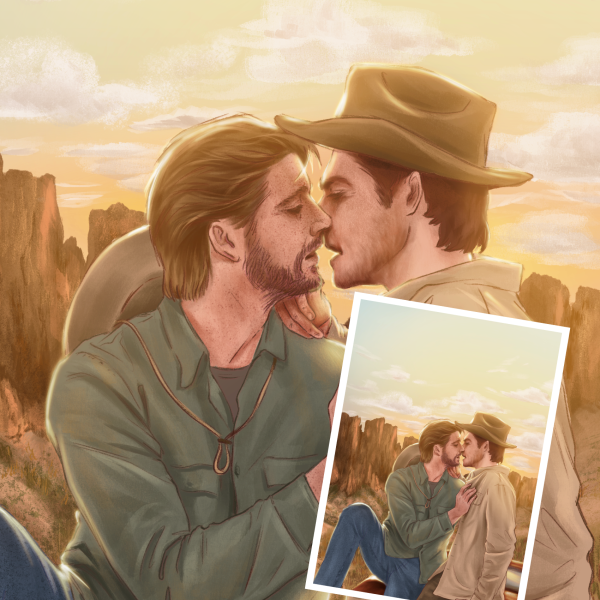 A4 Cowboy Destiel