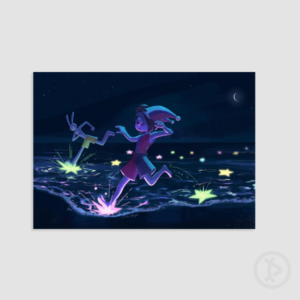 Star Beach Poster