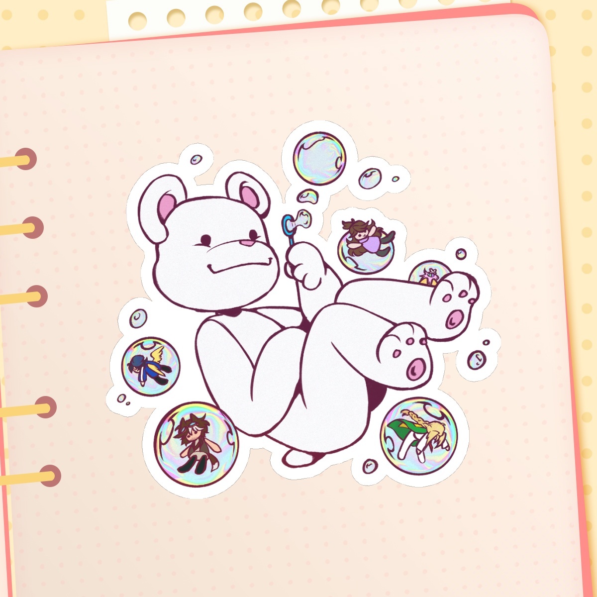 QSMP: Cucurucho - Die Cut Sticker