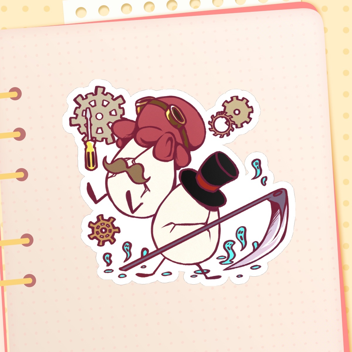 QSMP: Ramon & Dapper - Die Cut Sticker