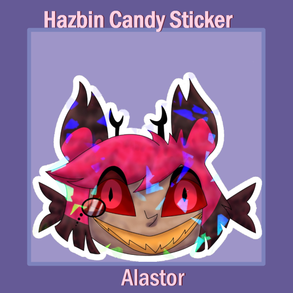 Candy Alastor Sticker