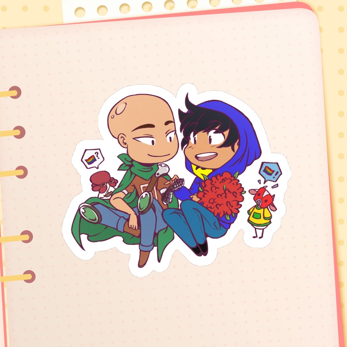 QSMP: Hide Duo - Die Cut Sticker