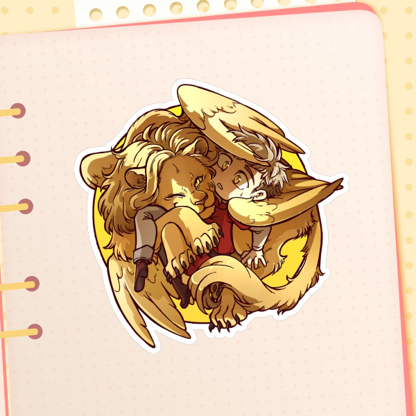 Dungeon Meshi: Laios - Die Cut Sticker