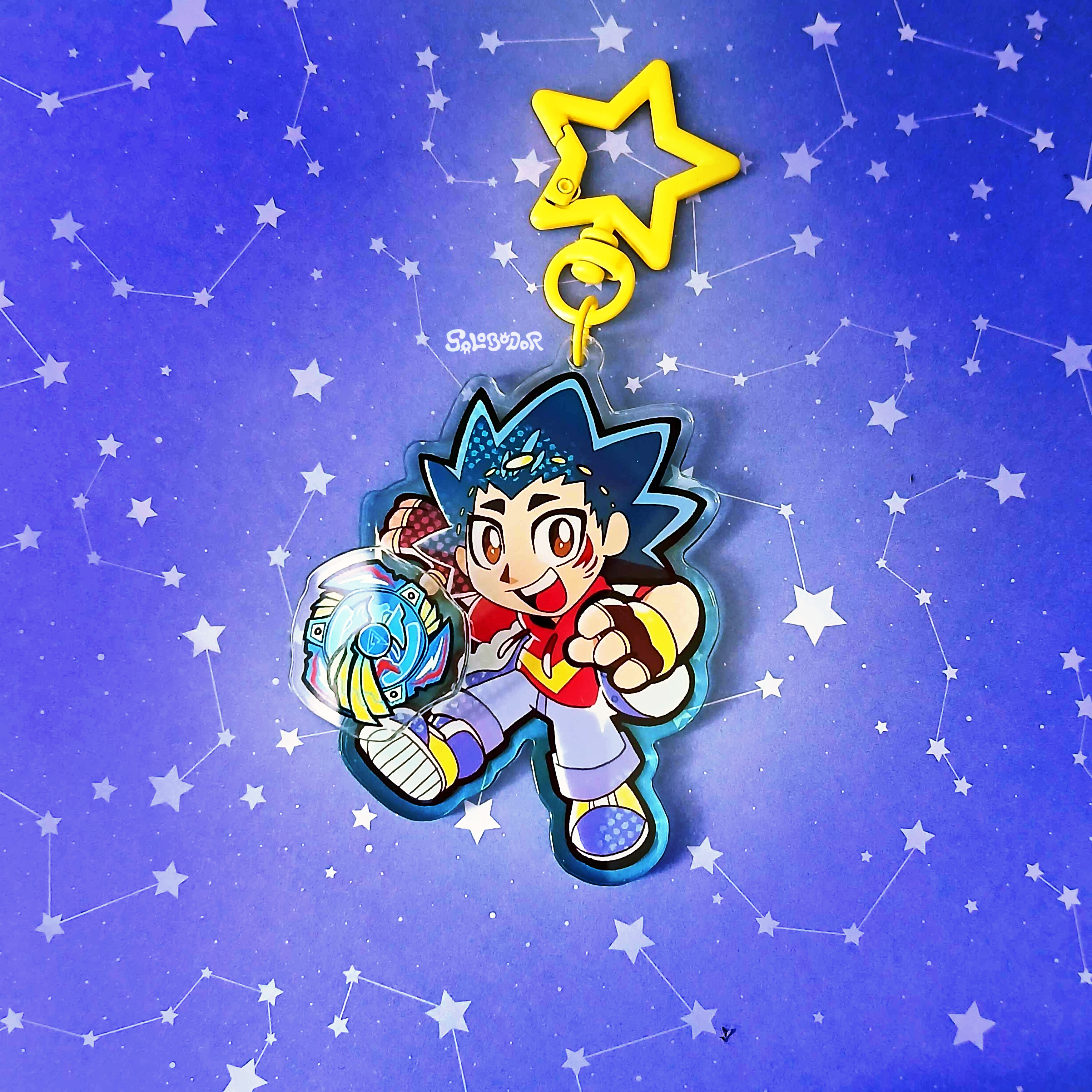 321 - Valt spinning charm